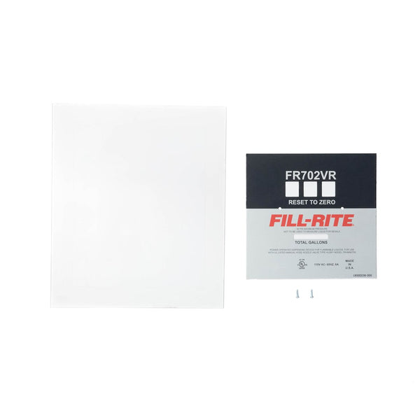 Fill-Rite Flow Meter Faceplate (MPN: KIT702VRFP)
