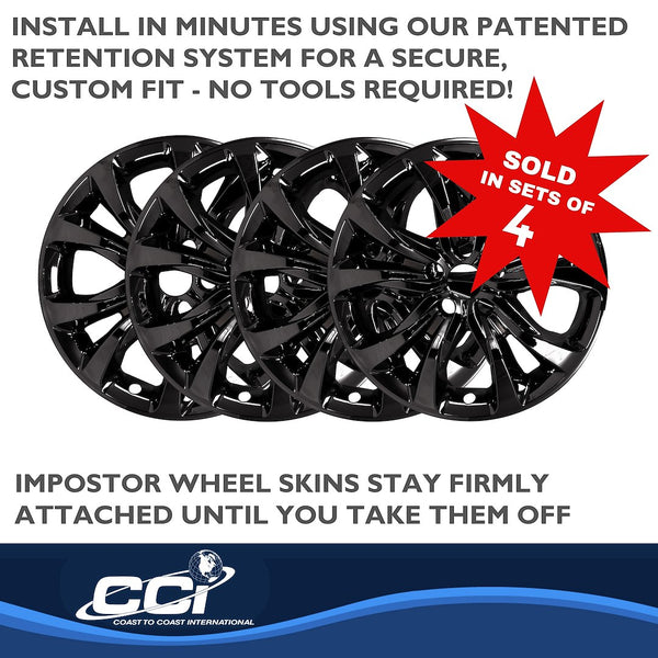 Coast To Coast Impostor Wheel Skin 18 Inch (MPN: IMP467BLK)