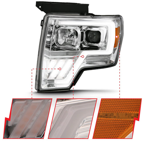 AnzoUSA G4 Series Headlight Assembly (MPN: 111470)