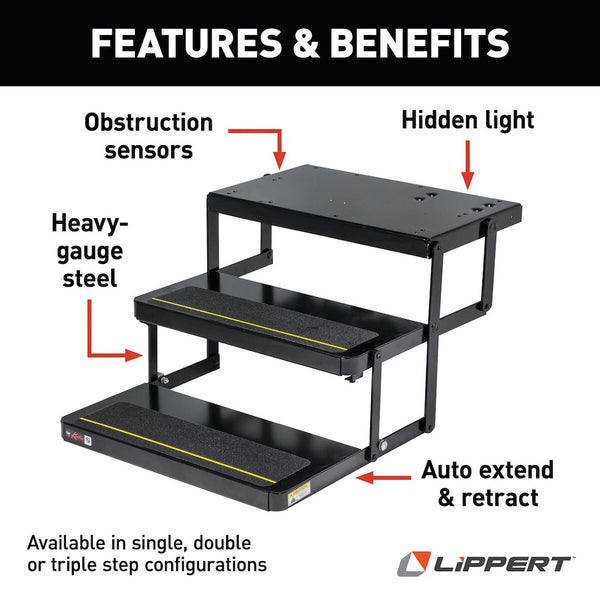 Lippert Electric Folding Step (MPN: 3726892)