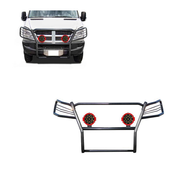 Black Horse Grille Guard Kit (MPN: 17D502MA-PLR)