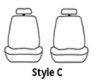 Covercraft Carhartt SeatSaver Seat Covers (MPN: SSC3491CAGY)