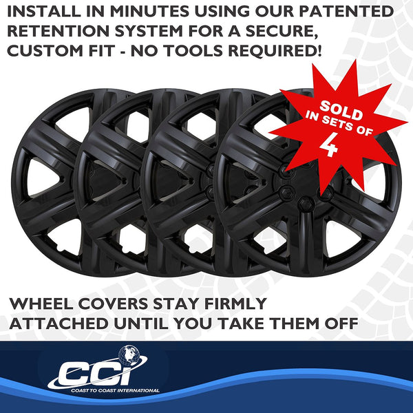 Coast To Coast Wheel Cover (MPN: IWC43118BLK)
