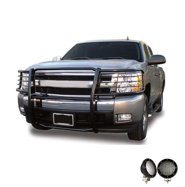 Black Horse Grille Guard Kit (MPN: 17GT28MA-PLFB)