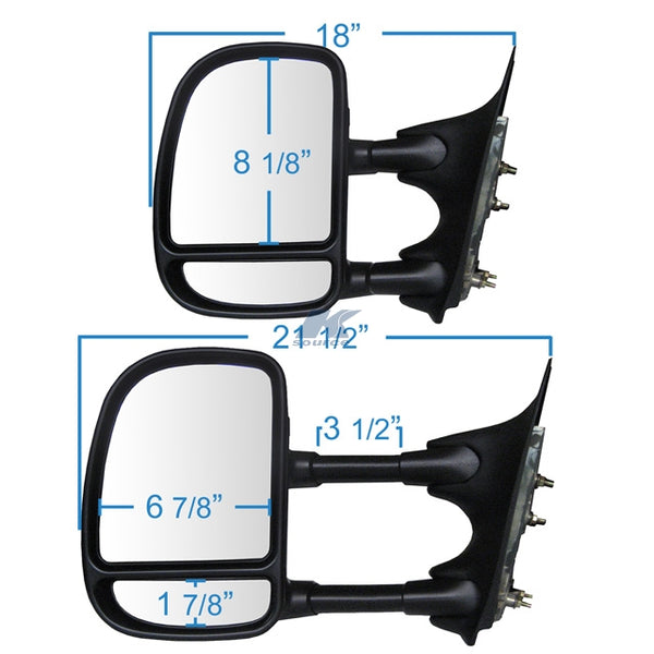K-Source Exterior Towing Mirror (MPN: 61068F)