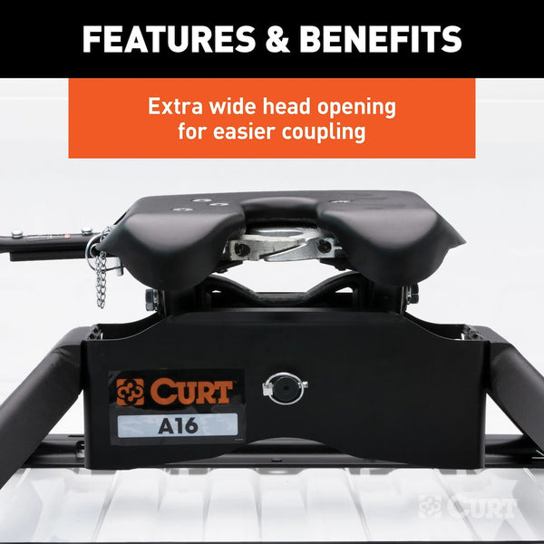 CURT A16 Fifth Wheel Trailer Hitch (MPN: 16120)