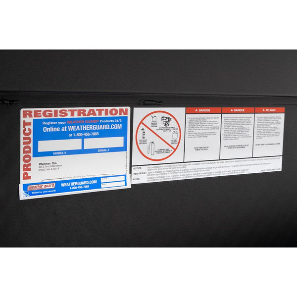 Weather Guard Lo-Side Truck Toolbox (MPN: 184-52-04)
