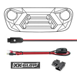 XK Glow Daytime Running Light (MPN: XK-GRILL-JK1-DM)