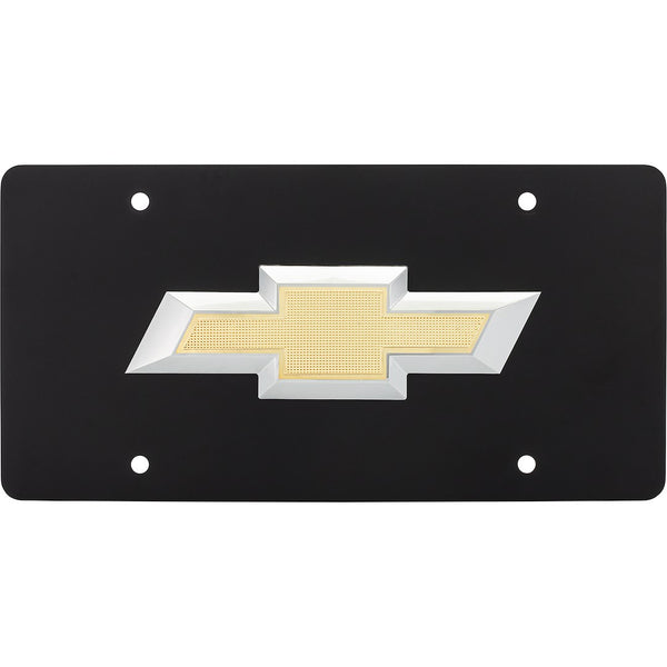 Cruiser License Plate with Chevy Bowtie Emblems (MPN: 70205)