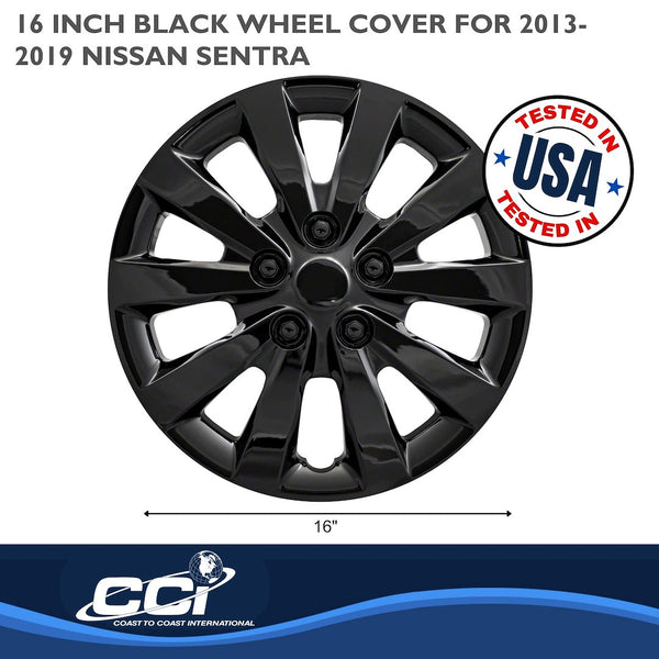 Coast To Coast Wheel Cover (MPN: IWC52116BLK)