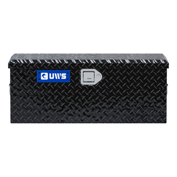 UWS 32-Inch Gloss Black Heavy-Wall Aluminum ATV Storage Box (MPN: EC20012)
