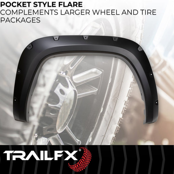 TrailFX Fender Flares (MPN: TFT3004S)