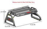 Black Horse Off Road Truck Bed Bar (MPN: RB-BA1B-PLR)
