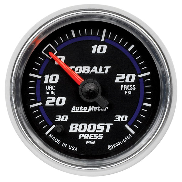 AutoMeter Cobalt Mechanical Boost Vacuum Gauge (MPN: 6159)