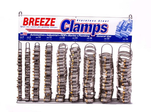 Breeze Clamp Assortment Display (MPN: 6210 ASSORTMENT)