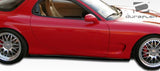 Duraflex Side Skirt Black Fiberglass (MPN: 103574)