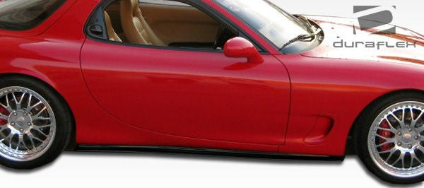 Duraflex Side Skirt Black Fiberglass (MPN: 103574)