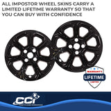 Coast To Coast Impostor Wheel Skin (MPN: IWCIMP456BLK)