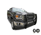 Black Horse Grille Guard Kit (MPN: 17GS12MA-PLFB)