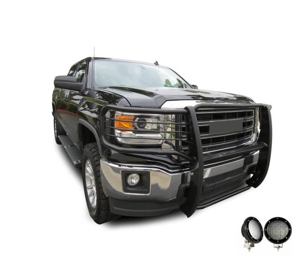 Black Horse Grille Guard Kit (MPN: 17GS12MA-PLFB)