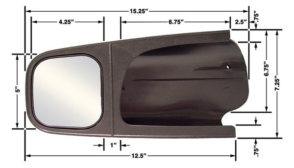 CIPA Custom Towing Mirror (MPN: 11500)