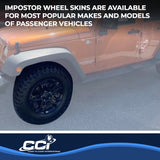 Coast To Coast Impostor Wheel Skin (MPN: IWCIMP420BLK)