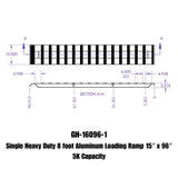 Gen-Y Hitch Heavy Duty Aluminum Loading Ramp (MPN: GH-16096-1)