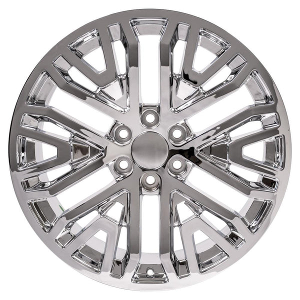 OE Wheels CV37 Chrome Plated Wheel (MPN: CV37-22090-6550-28C)
