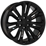 OE Wheels CV43B Aluminum Wheel (MPN: CV43B-22090-6550-24B)