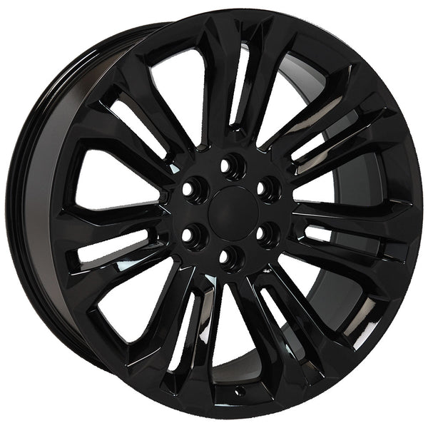 OE Wheels CV43B Aluminum Wheel (MPN: CV43B-22090-6550-24B)