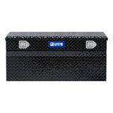 UWS 42-Inch Gloss Black Heavy-Wall Aluminum Wedge Truck Storage Box (MPN: EC20232)