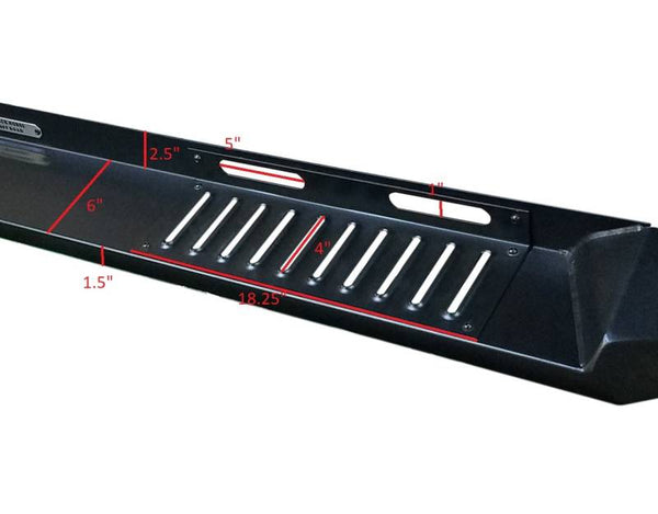 Black Horse Off Road Armour Running Board (MPN: AR-DOD185)