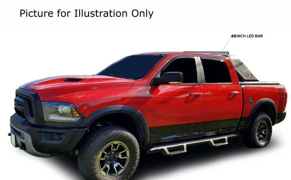 Black Horse Off Road Vigor Truck Bed Bar (MPN: VIRB02B-KIT)