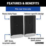 Luverne Textured Rubber Mud Guards (MPN: 250744)
