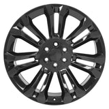 OE Wheels CV43B 24 Inch Aluminum Wheel (MPN: CV43B-24100-6550-24B)