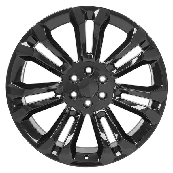 OE Wheels CV43B 24 Inch Aluminum Wheel (MPN: CV43B-24100-6550-24B)