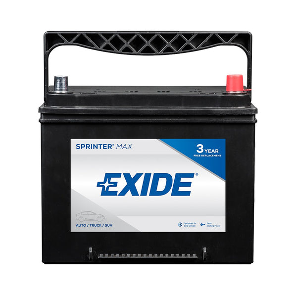 Exide Sprinter Max Automotive Battery (MPN: SX24F)