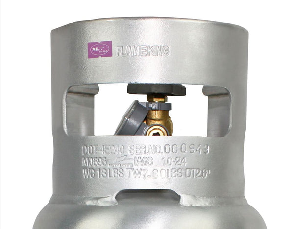Flame King Portable Propane Tank (MPN: YSN5LB-G-ALM)