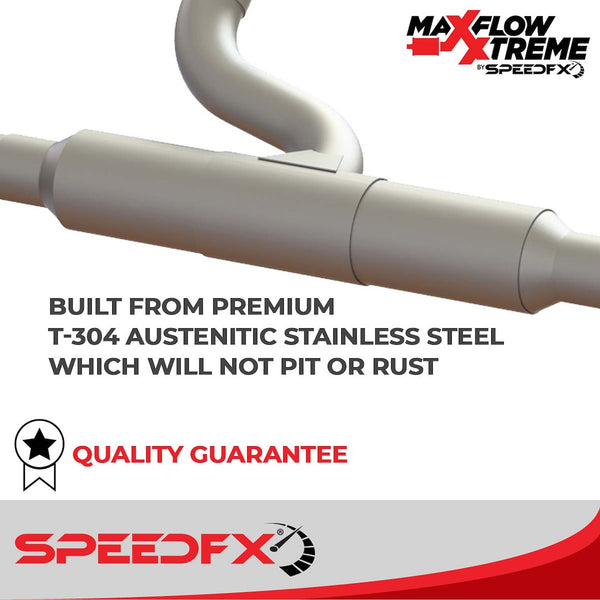 SpeedFX MaxFlow Xtreme Exhaust System Kit (MPN: 50600)
