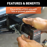 Trailer hitch pin clip set (MPN: 21602)