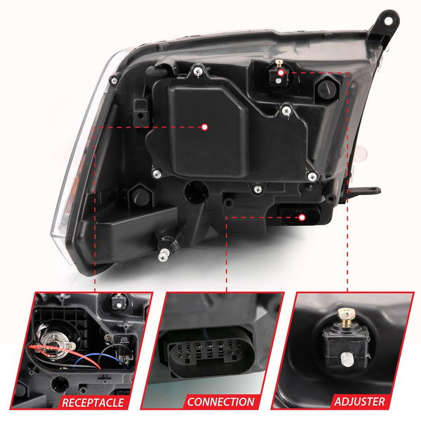 AnzoUSA Headlight Assembly (MPN: 111440)