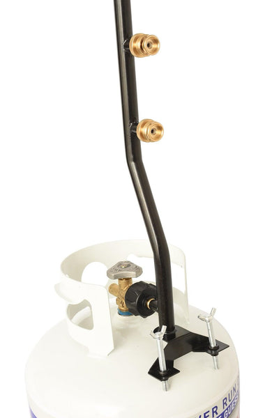 Flame King Propane Supply Splitter (MPN: FK-DP2PC)