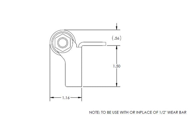 BAL Slide Out Roller (MPN: 854304)