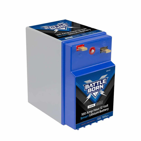 Battle Born Batteries 12 Volt GC2 Smart Heated Lithium Deep Cycle Battery (MPN: BBGC2IH)