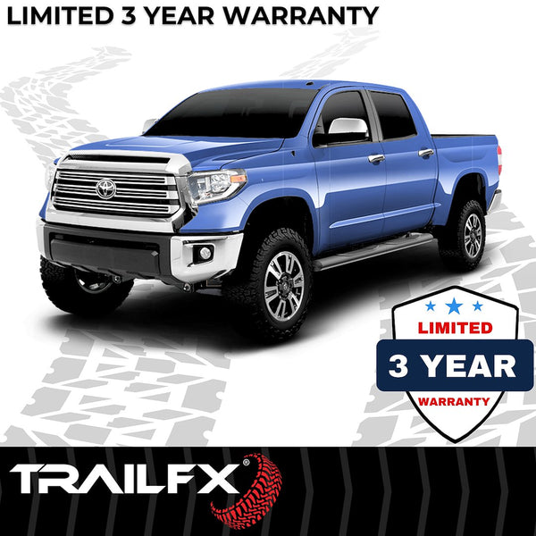 TrailFX Nerf Bar 4 Inch Oval Tube Side Steps (MPN: A1516B)