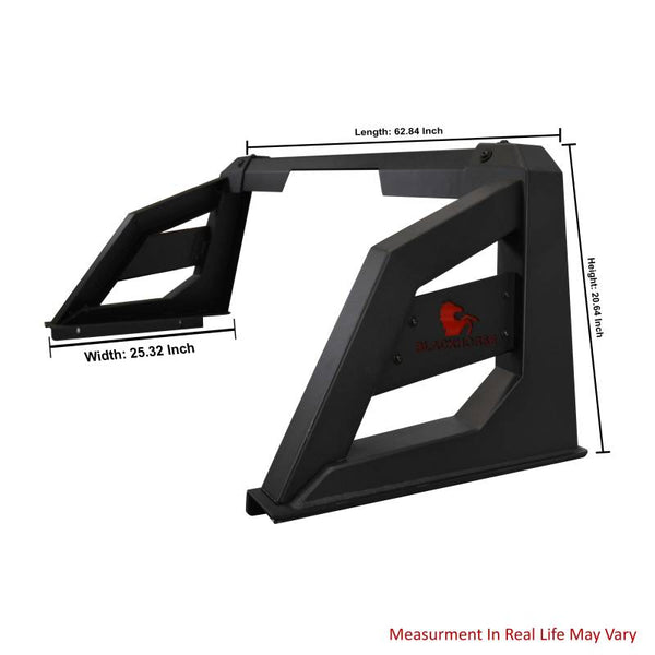 Black Horse Offroad Truck Bed Bar (MPN: RB-AR3B-PLFB)