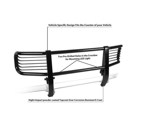 Black Horse Off Road Grille Guard (MPN: PGBZA008A)