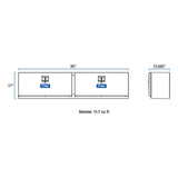 UWS Tool Box Topside Aluminum Storage (MPN: TBTS-90)