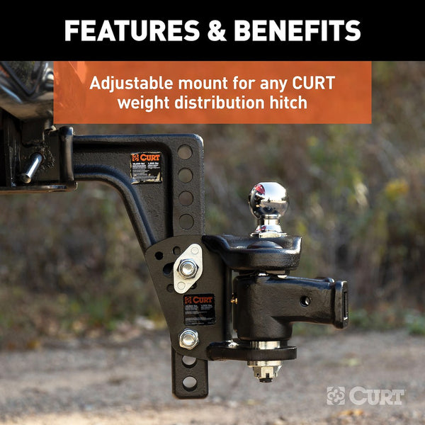 CURT Weight Distribution Hitch Shank (MPN: 17132)