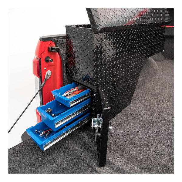 UWS Fenderwell Box with Drawer Slides (MPN: FW-48-DS-D-BLK)